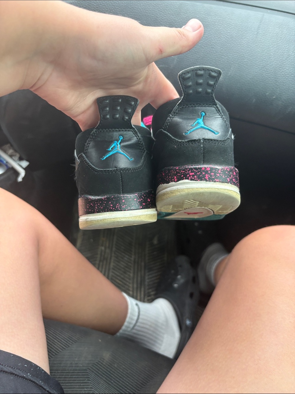 Jordan 4 size 3Y (USED) - Picture 3 of 5